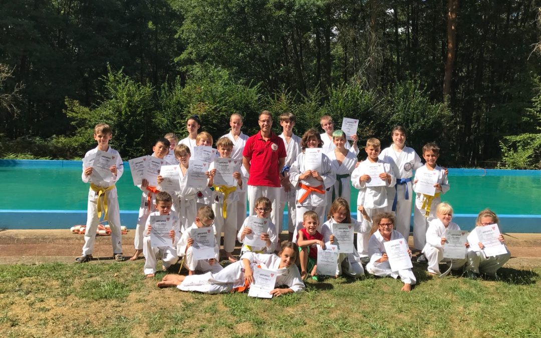 Kindertrainingslager des Karate Dachverband Land Brandenburg e.V.